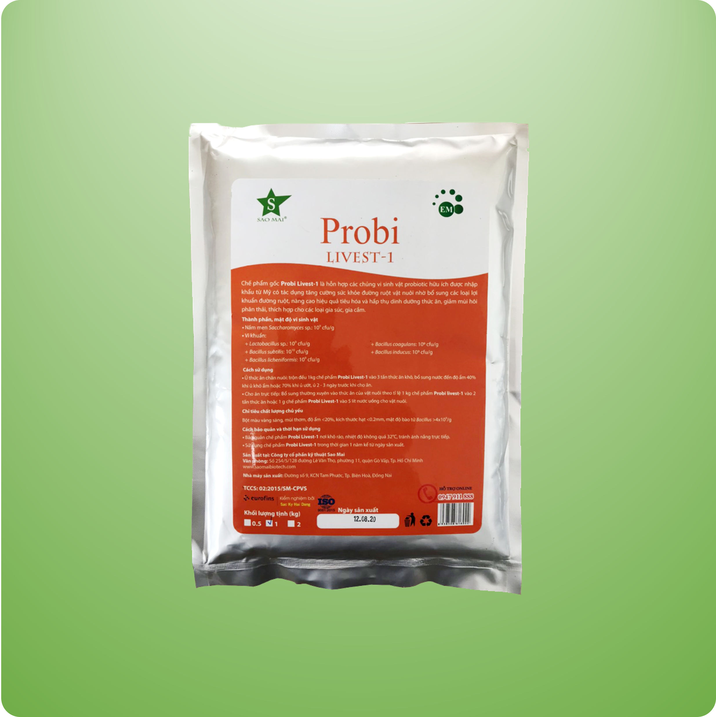 PROBI LIVEST – 1 MEN VI SINH CHO ĐƯỜNG RUỘT, HỆ TIÊU HÓA GIA SÚC, GIA CẦM