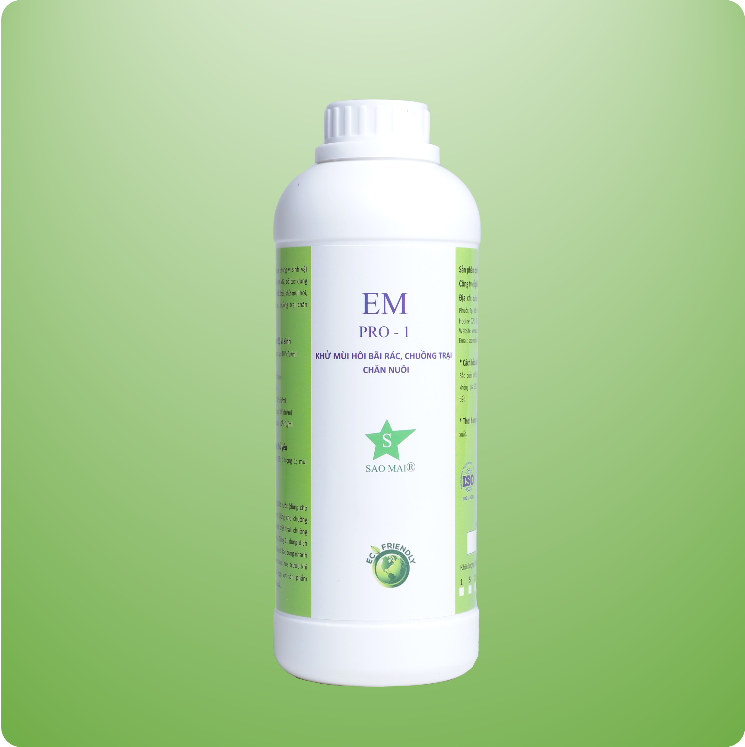 EM PRO – 1 MEN VI SINH KHỬ MÙI TRANG TRẠI, BÃI RÁC